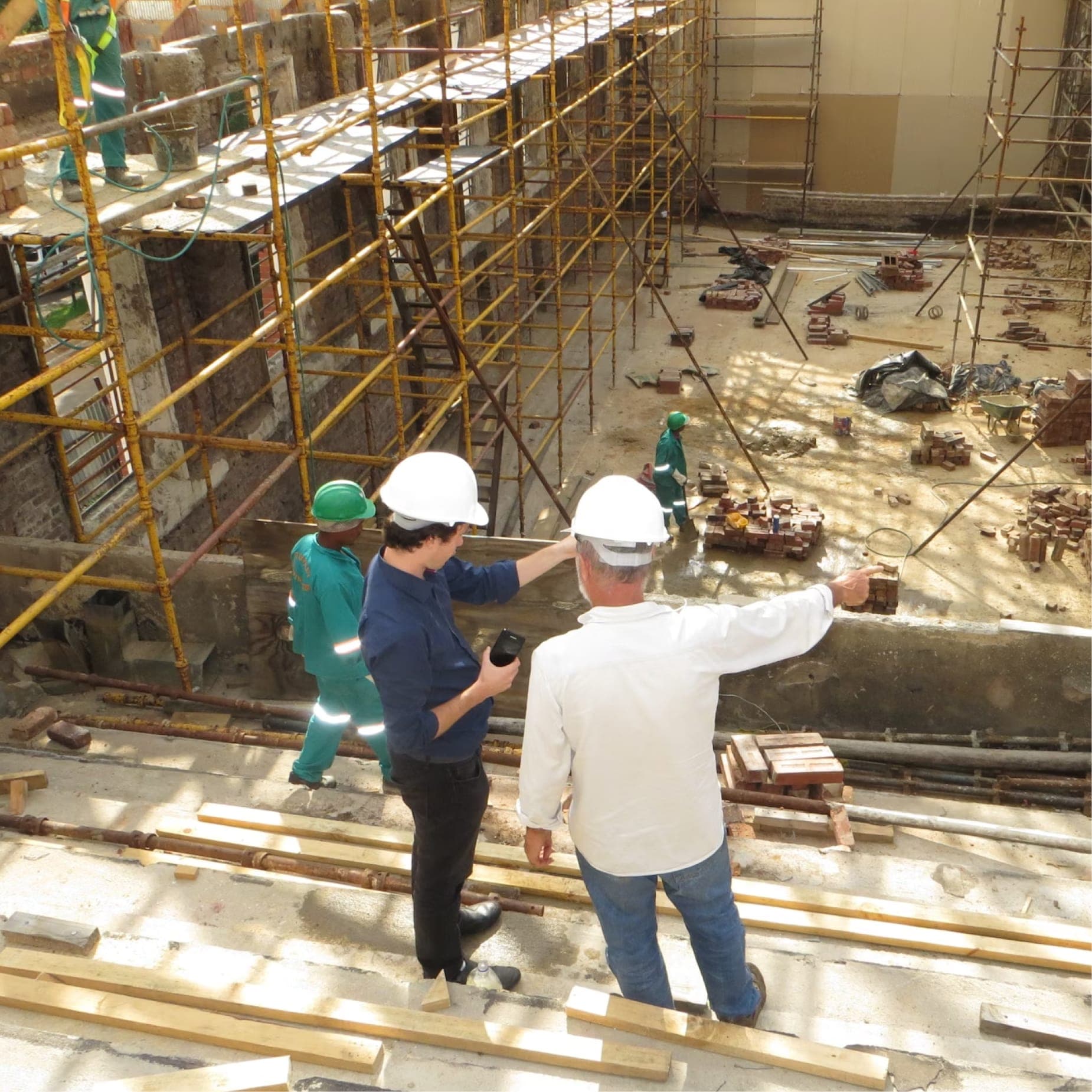 পাইলিং, আরসিসি ও গ্রিল কাজ